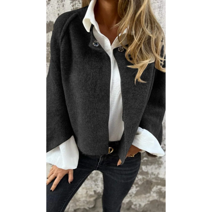 Luxurious Wool Overcoat with Classic Style