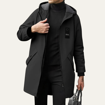 Waterproof Windbreaker Hooded Raincoat For Men