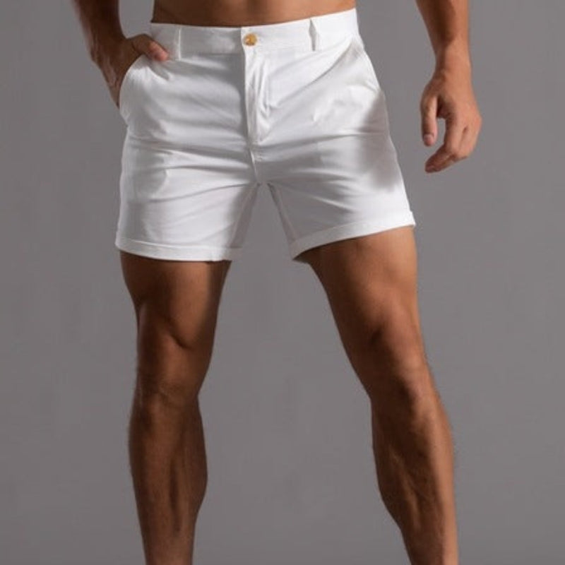 Stylish Men's Slim Fit Chino Shorts