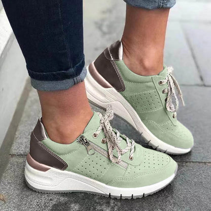 Fashionable Thick Heel Womens Sneakers