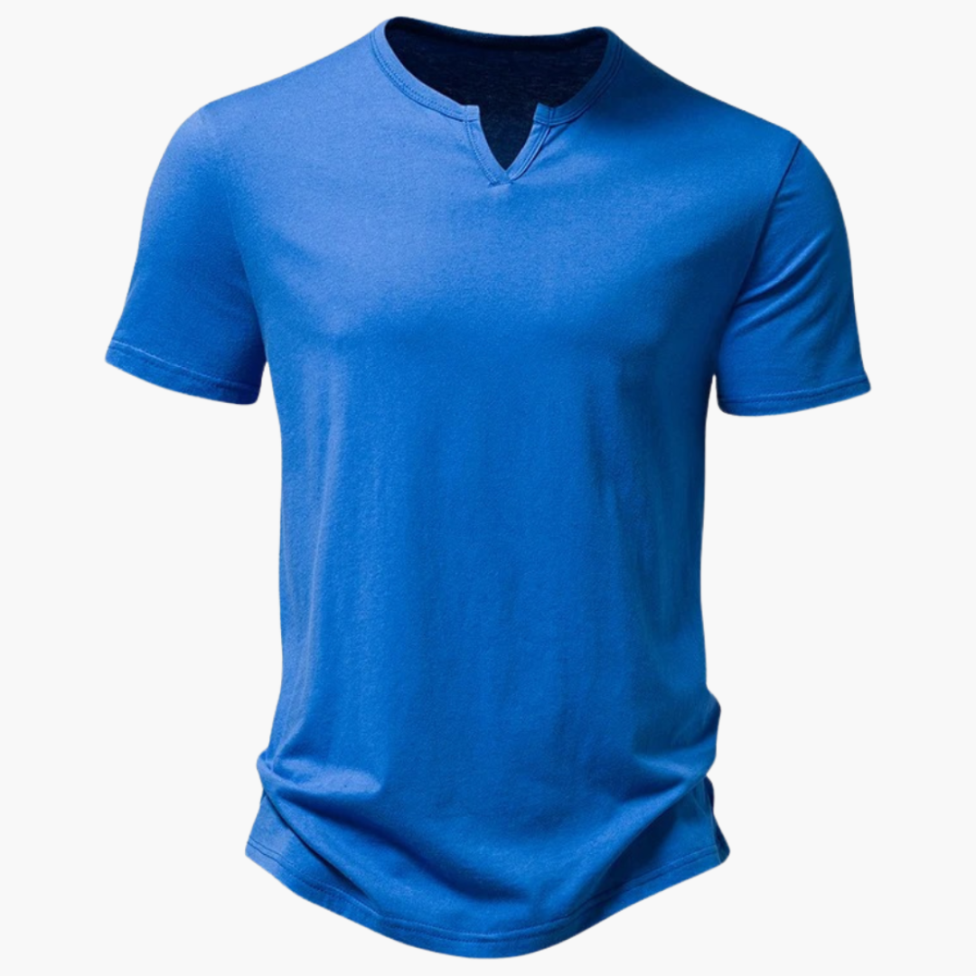 Relaxed Fit Mens Short Sleeve Casual Shirt
