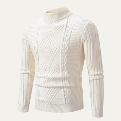 Classic Men's Fit Crew Neck Knit Sweater