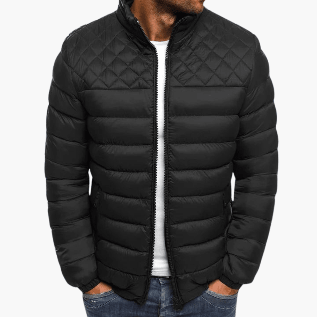 Insulated Men's Winter Puffer Coat