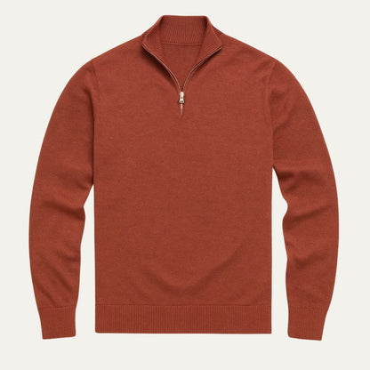 Stylish Quarter Zip Sweater for Men