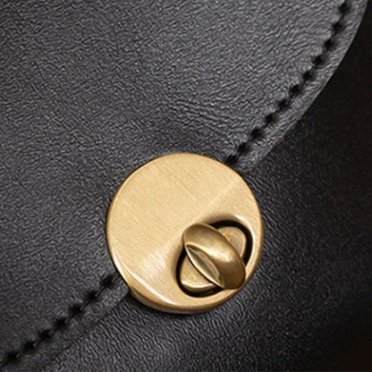 Elegant Faux Leather Tote Handbag
