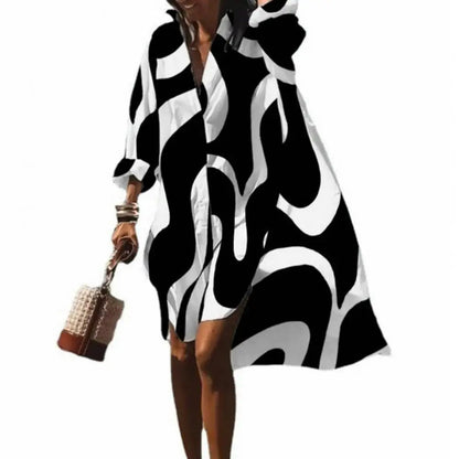 Loose Fit Floral Maxi Dress for Women