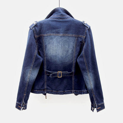 Classic Women's Blue Jeans Jacket
