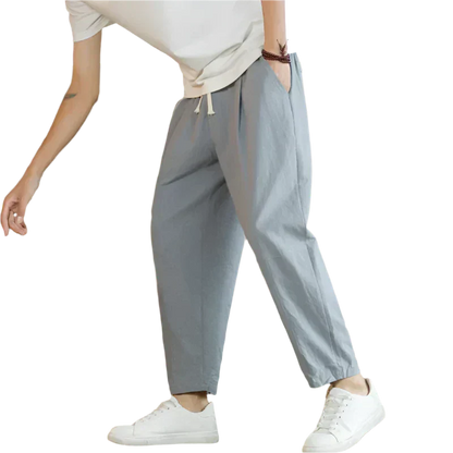 Comfortable Cotton Beach Pants
