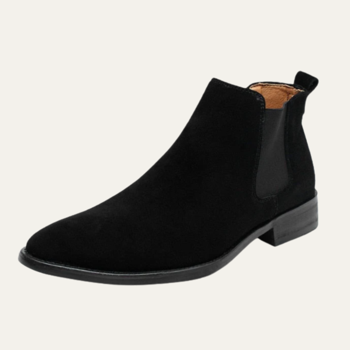 Luxury Suede Chelsea Men's Ankle Boots - Nocini