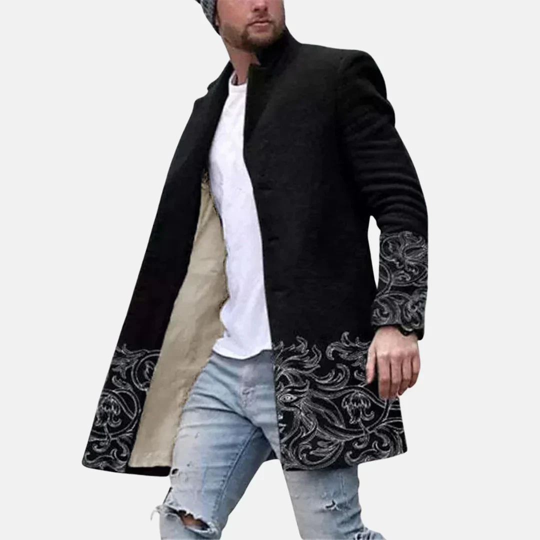 Urban Style Coat - Relaxed Fit Men's Jacket