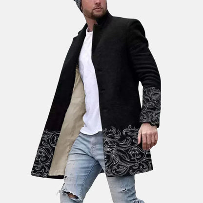 Urban Style Coat - Relaxed Fit Men's Jacket