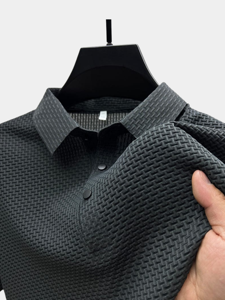 Classic Fit Mens Short Sleeve Golf Shirt - Nocini