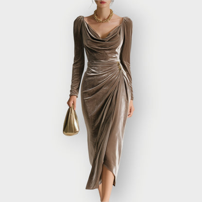 Chic Women's Knee Length Dress