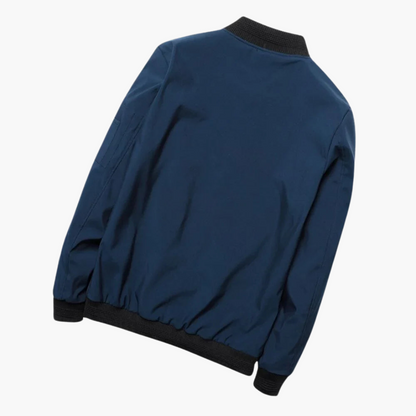 Men's Vintage Zip Up Bomber Jacket