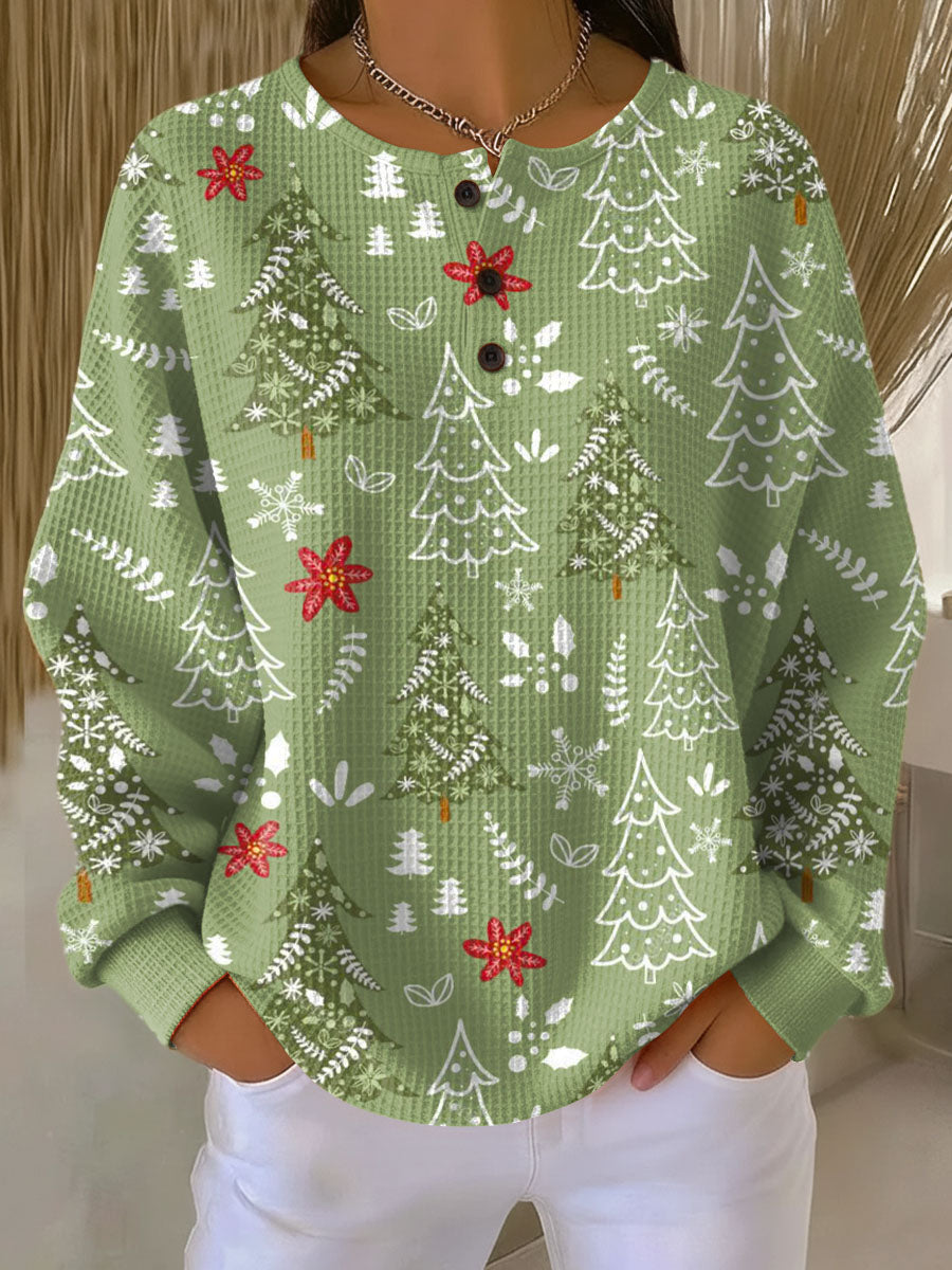 Fashionable Women's Crew Neck Sweater - Olytrend