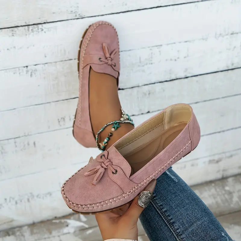 Timeless Leather Slip On Shoes
