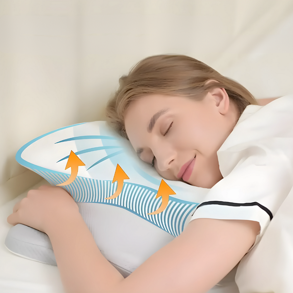 Contour Memory Foam Pillow - Pexav