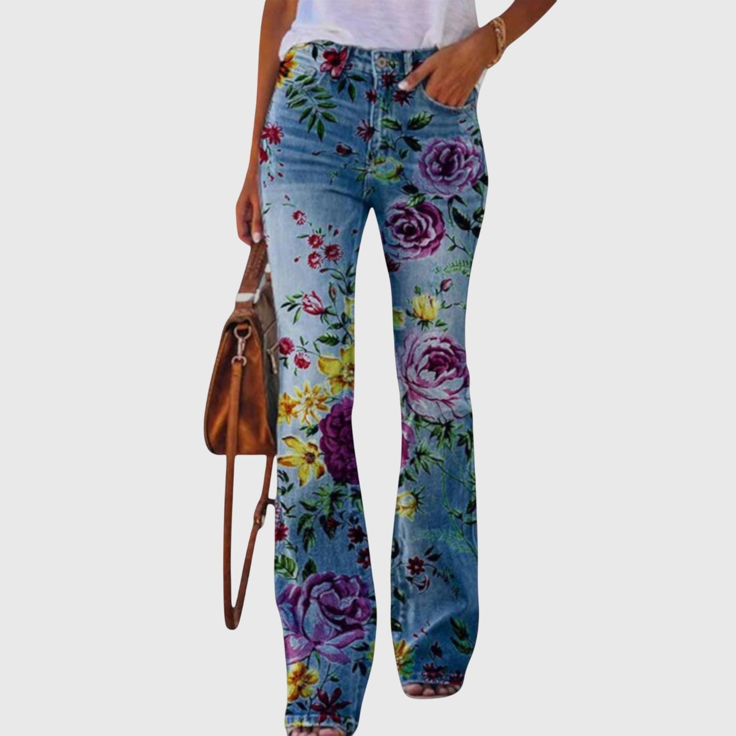 Fashionable Floral Pants for Women