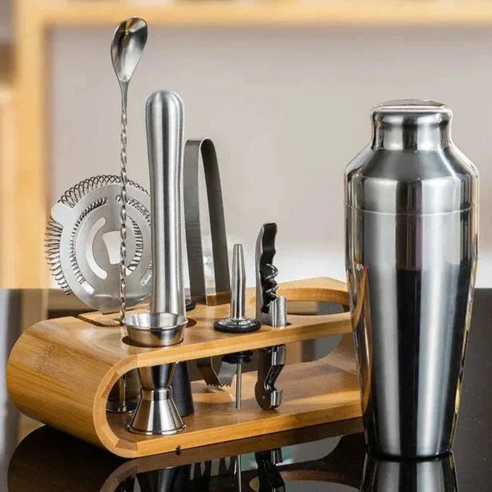 Premium Metal Cocktail Bar Set Essentials