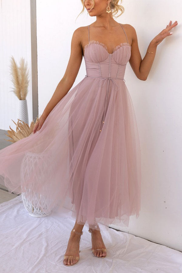 Ladies' Fit & Flare Corset Dress
