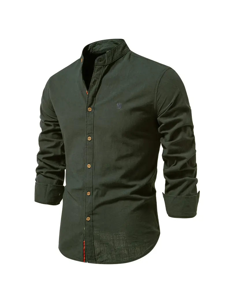 Classic Men's Slim Fit Dress Shirt