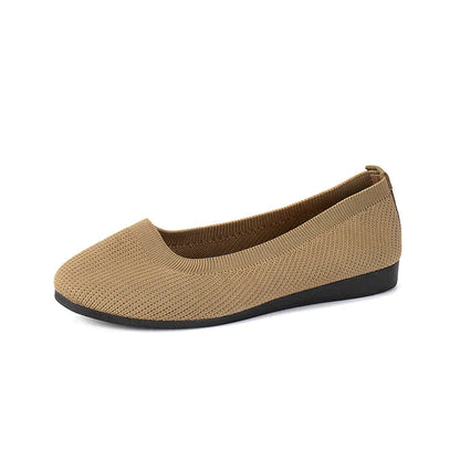 Soft Women's Cozy Slip On Ballet Shoes