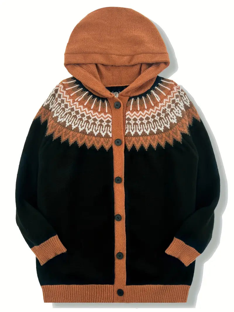 Relaxed Fit Hoodie Sweater