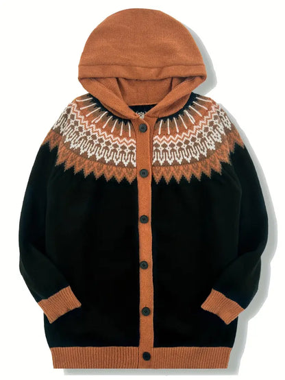 Relaxed Fit Hoodie Sweater