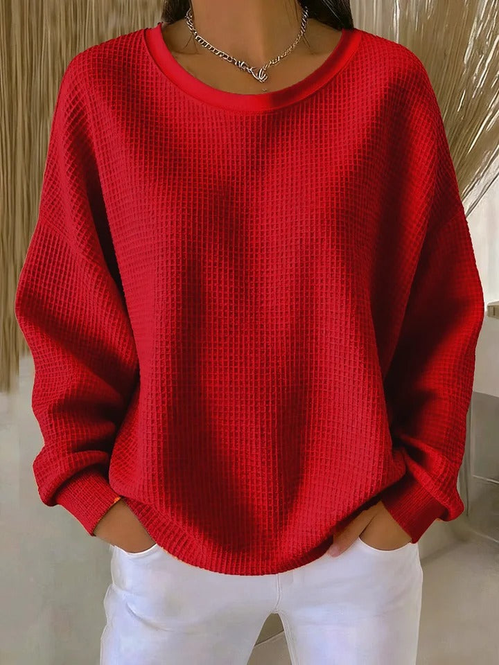Soft Knit Crew Neck Sweater
