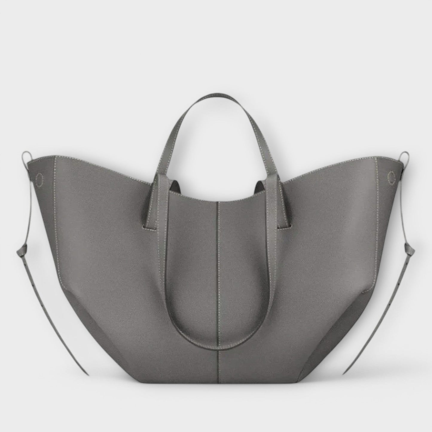 Large Brown Leather Daily Shoulder Bag