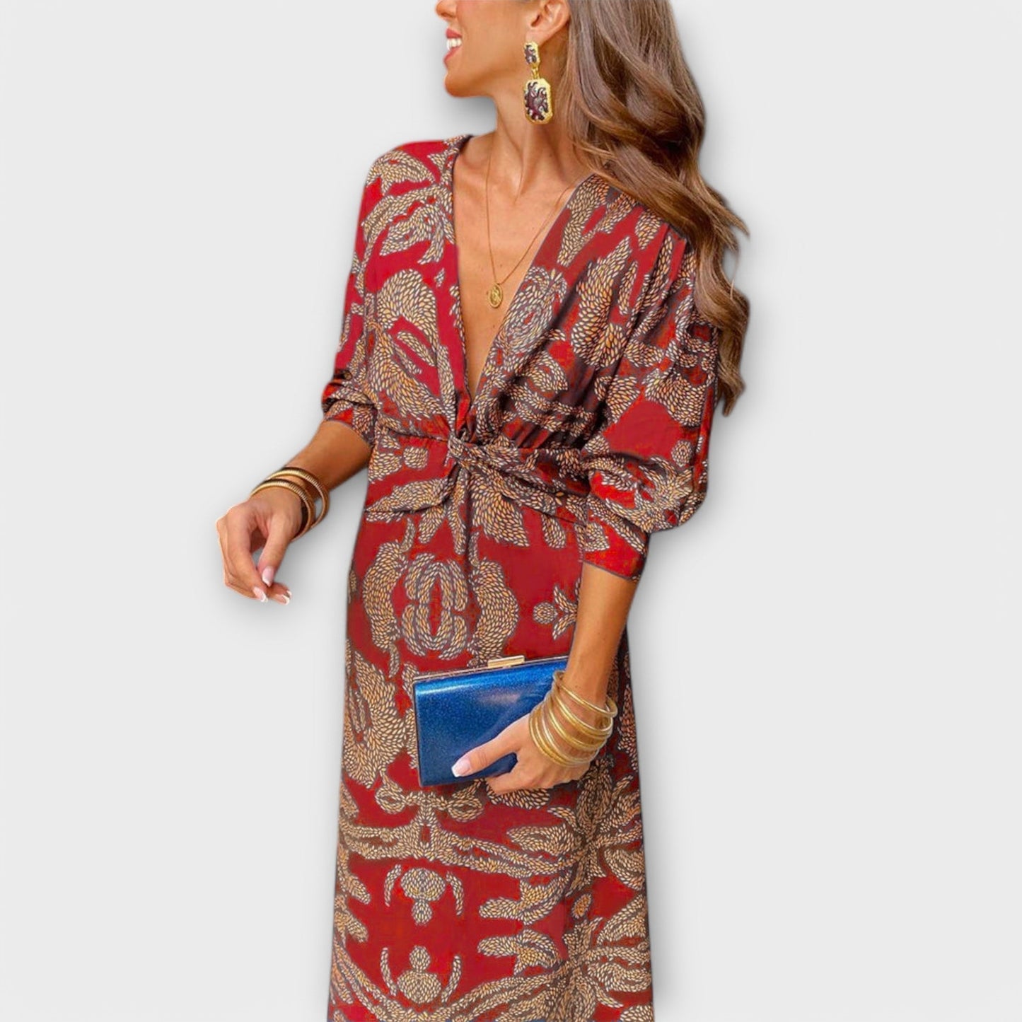 Elegant Long Sleeve Dress for All Events