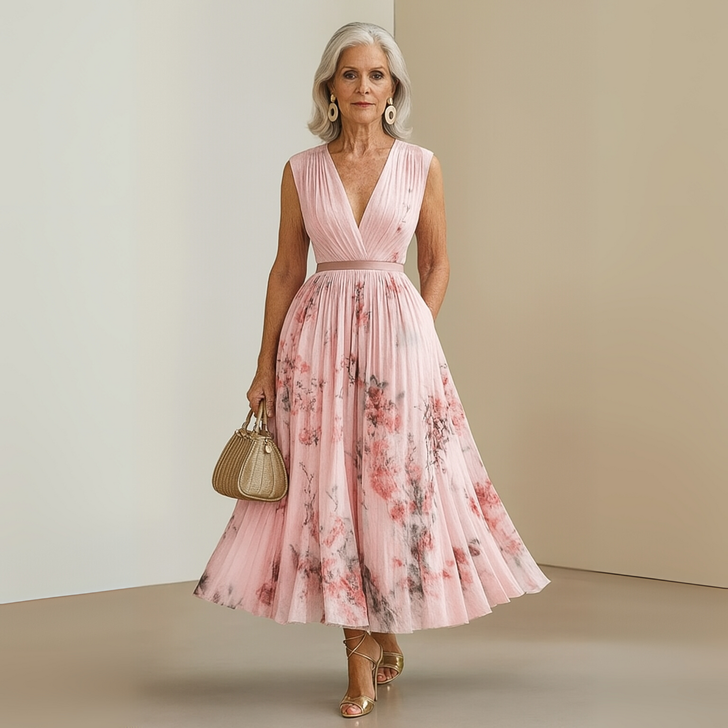 Lightweight Strapless Summer Maxi Dress