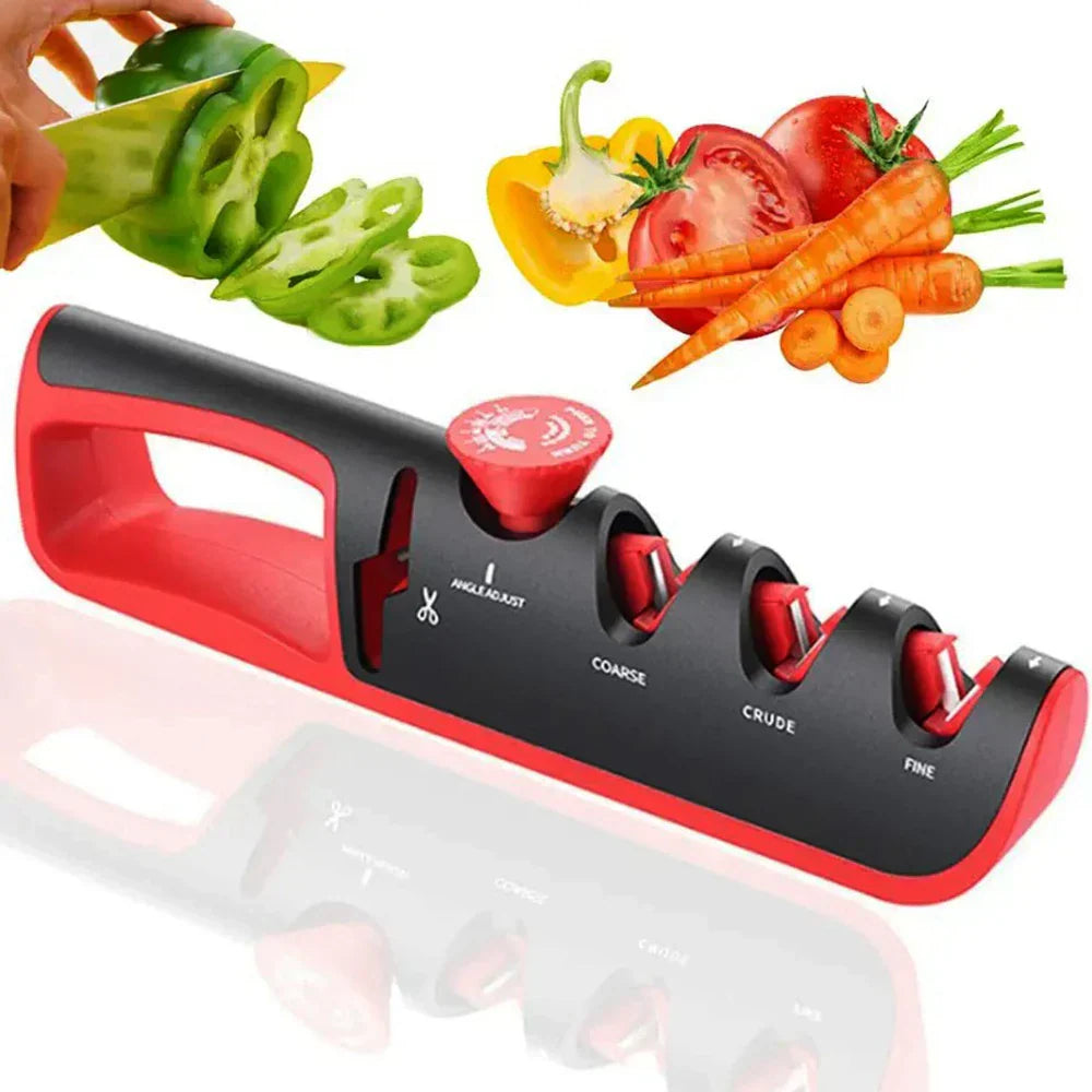 Premium 4-in-1 Easy Knife Sharpener - Pexav
