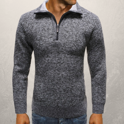 Men's Slim Fit Crew Neck Knit Sweater