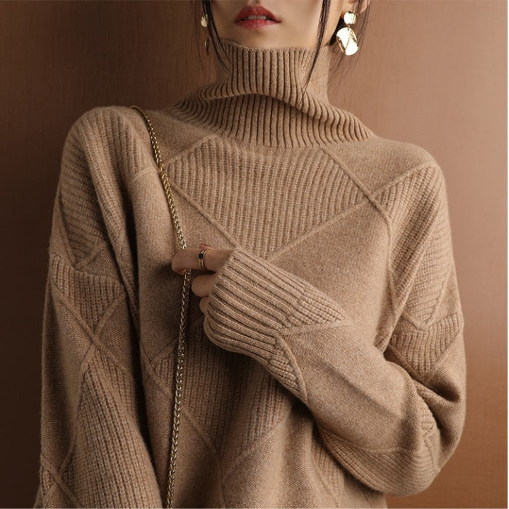 Elegant Sparkle Knit Sweater for Women