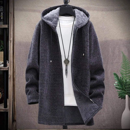 Warm Water Resistant Men's Hooded Jacket
