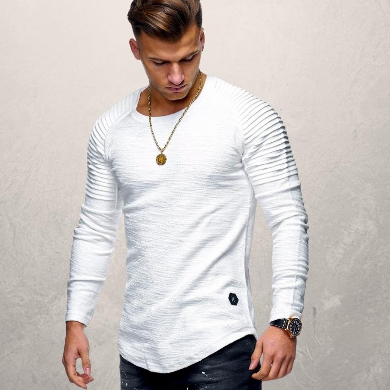 Slim Fit Crew Neck Men's Tee Shirt