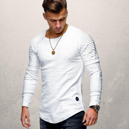 Slim Fit Crew Neck Men's Tee Shirt