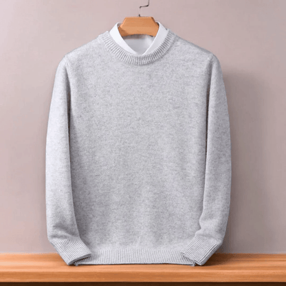 Men's Large Soft Wool Pullover Sweater