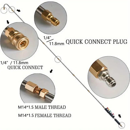 Heavy Duty 4000 PSI Pressure Washer Extension Wand Set