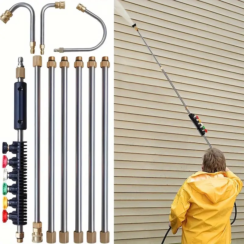 Heavy Duty 4000 PSI Pressure Washer Extension Wand Set - Olytrend
