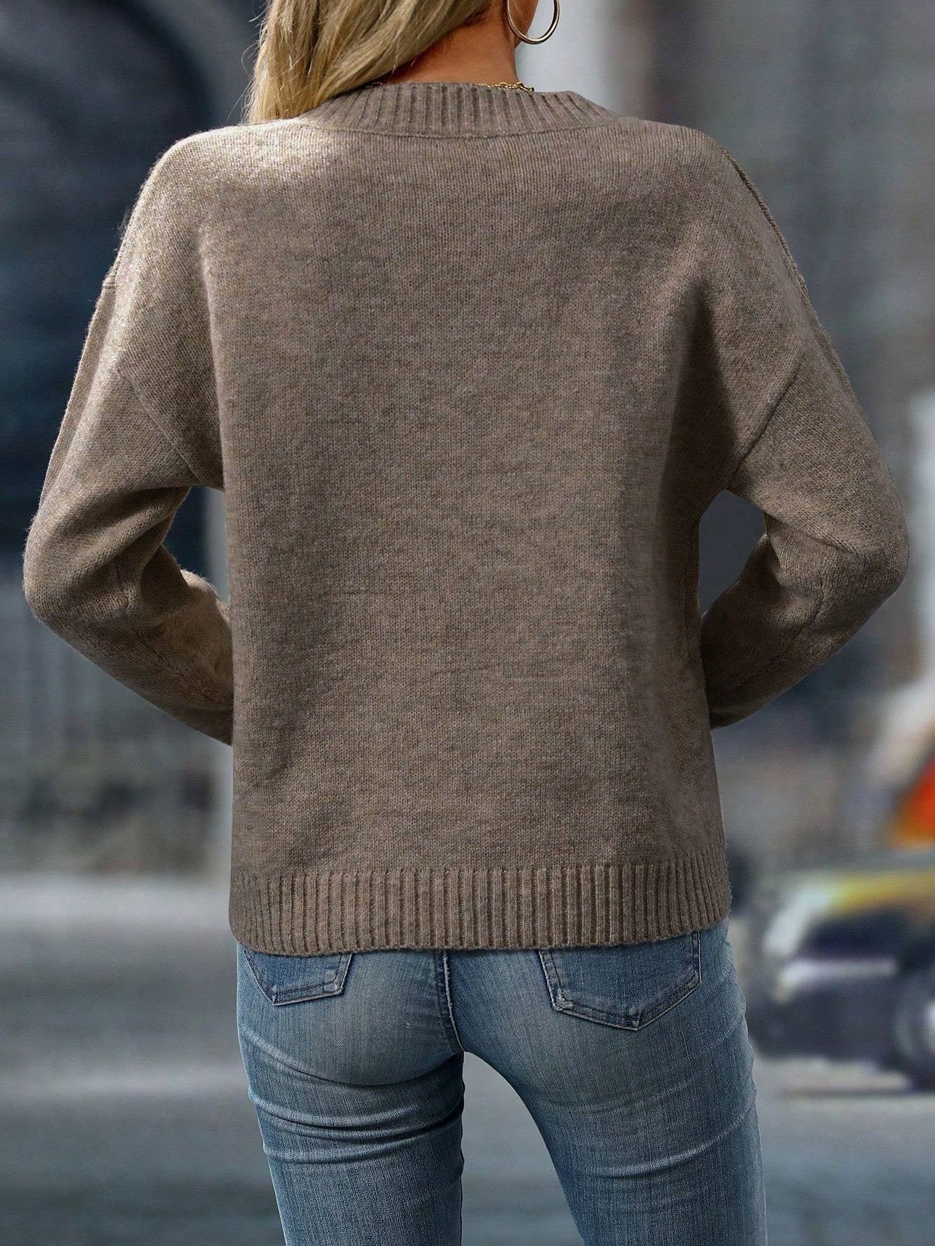 Soft Women's V-Neck Sweater