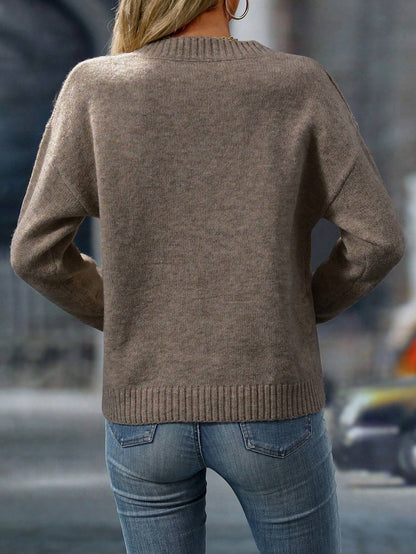 Soft Women's V-Neck Sweater