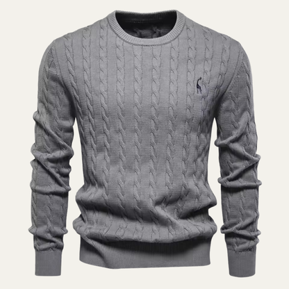 Timeless Mens Cotton Crew Neck Sweater