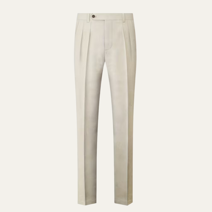 Relaxed Fit Linen Dress Pants for Men - Nocini
