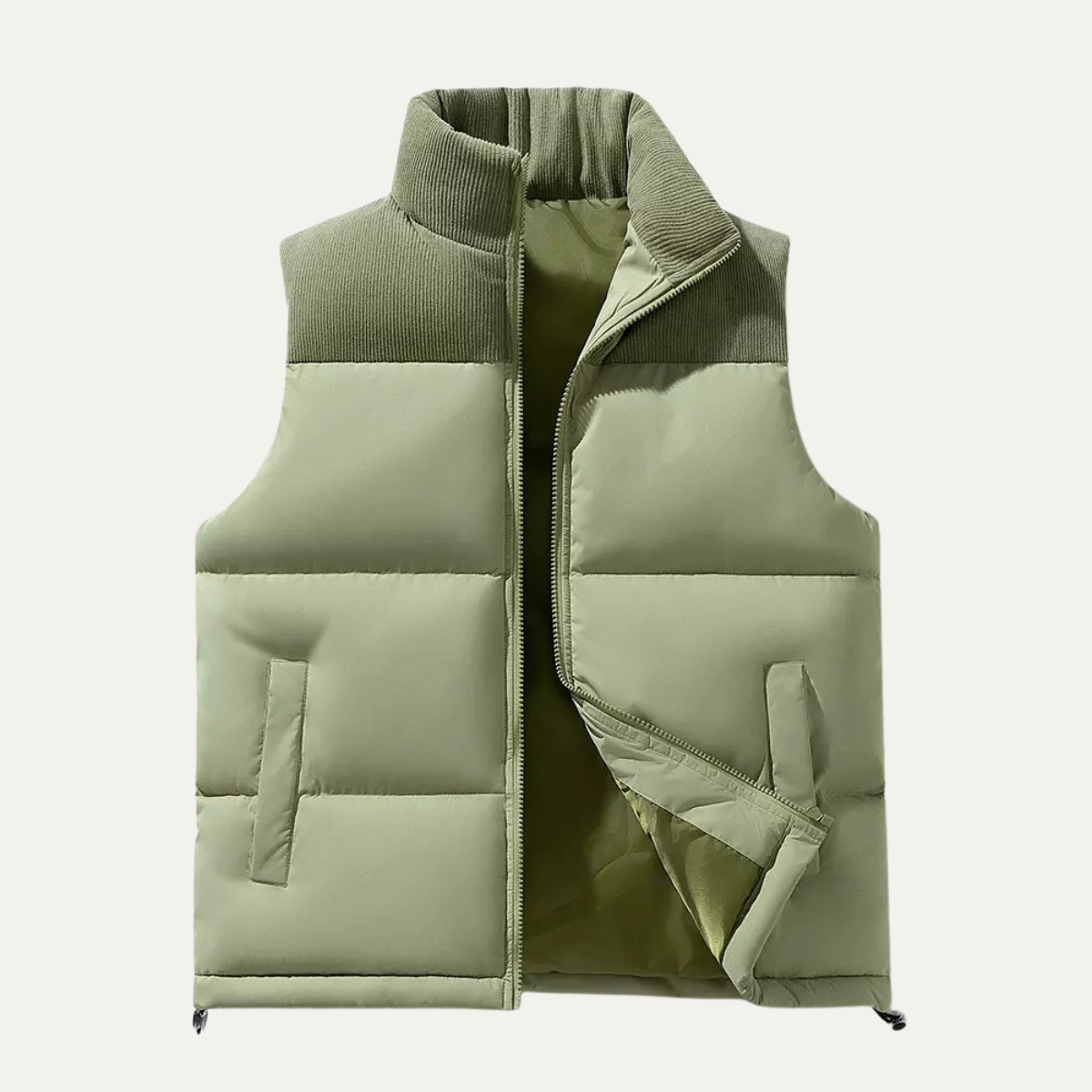 Warm Men's Quilted Puffer Vest