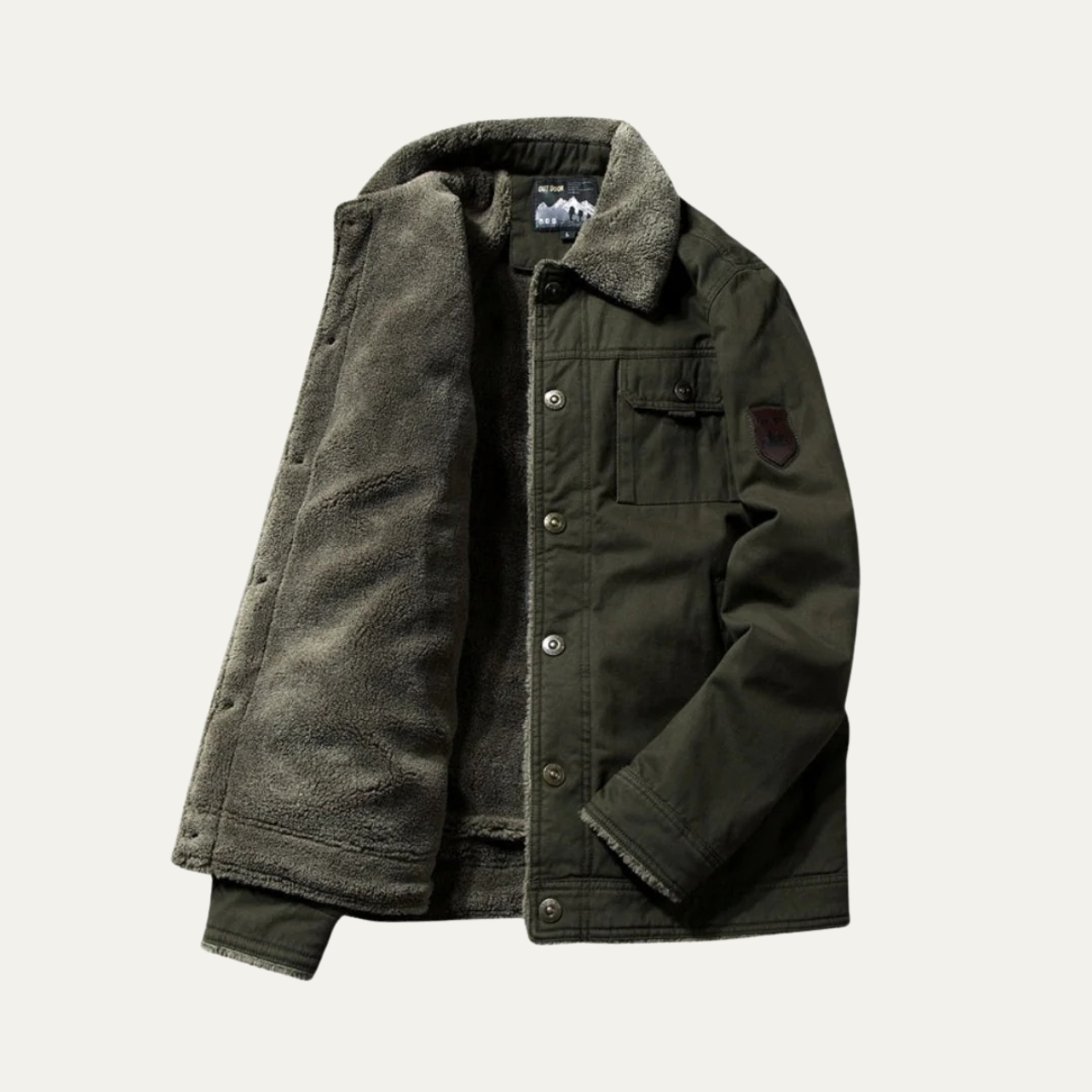 Cozy Men's Thermal Fleece Lined Jacket