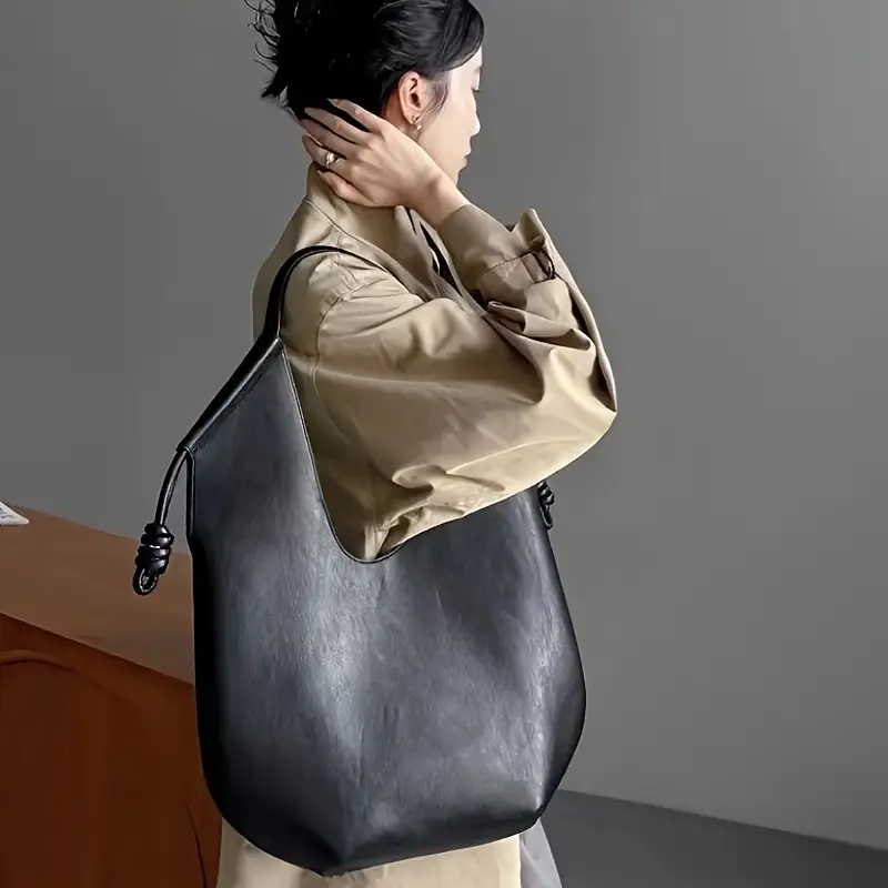 Chic Relaxed Shopper Tote Bag