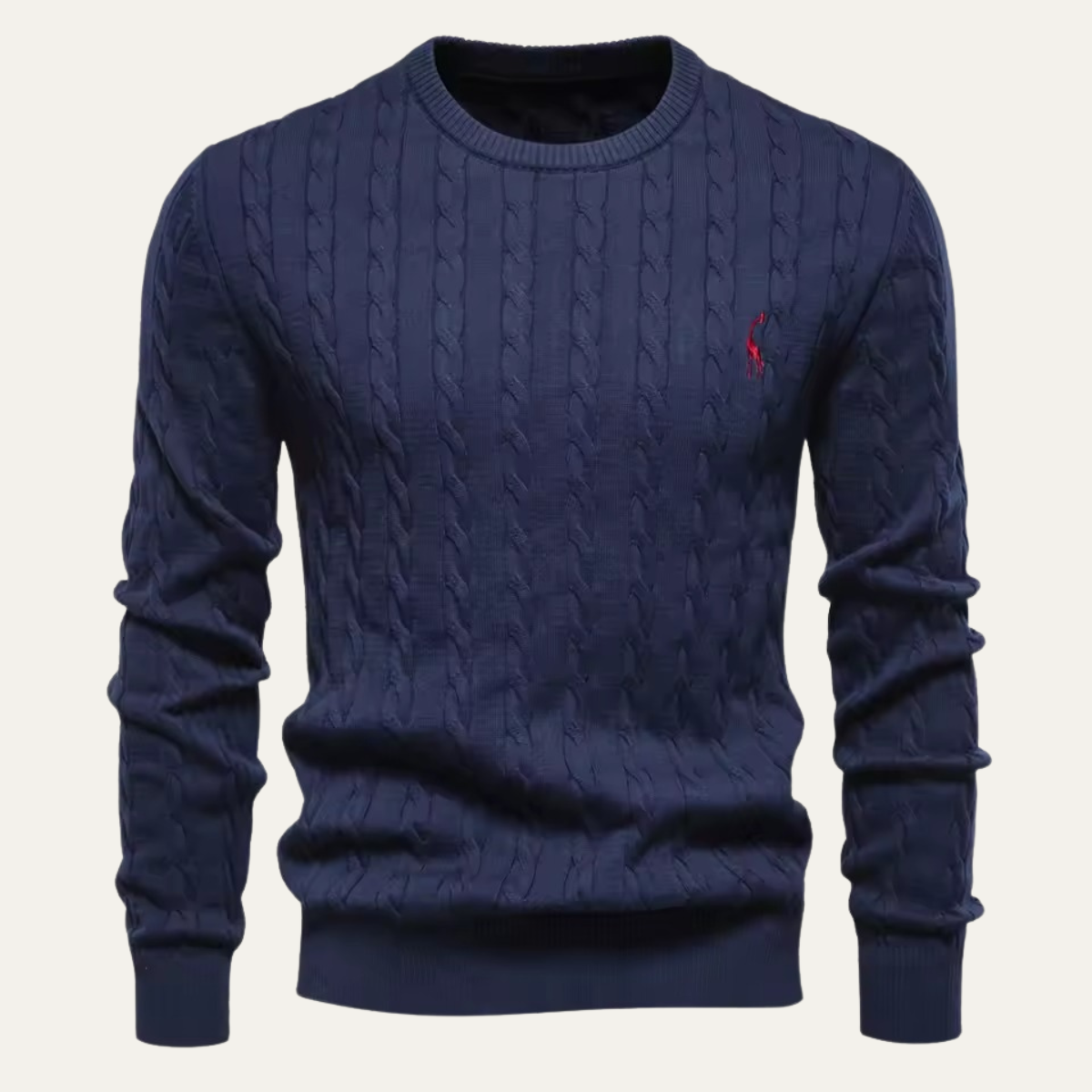 Timeless Mens Cotton Crew Neck Sweater