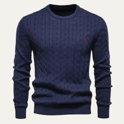 Timeless Mens Cotton Crew Neck Sweater